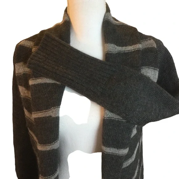 Twins Wool/Alpaca Blend Made In Italy Cardigan Sweater Size Small - Picture 6 of 13